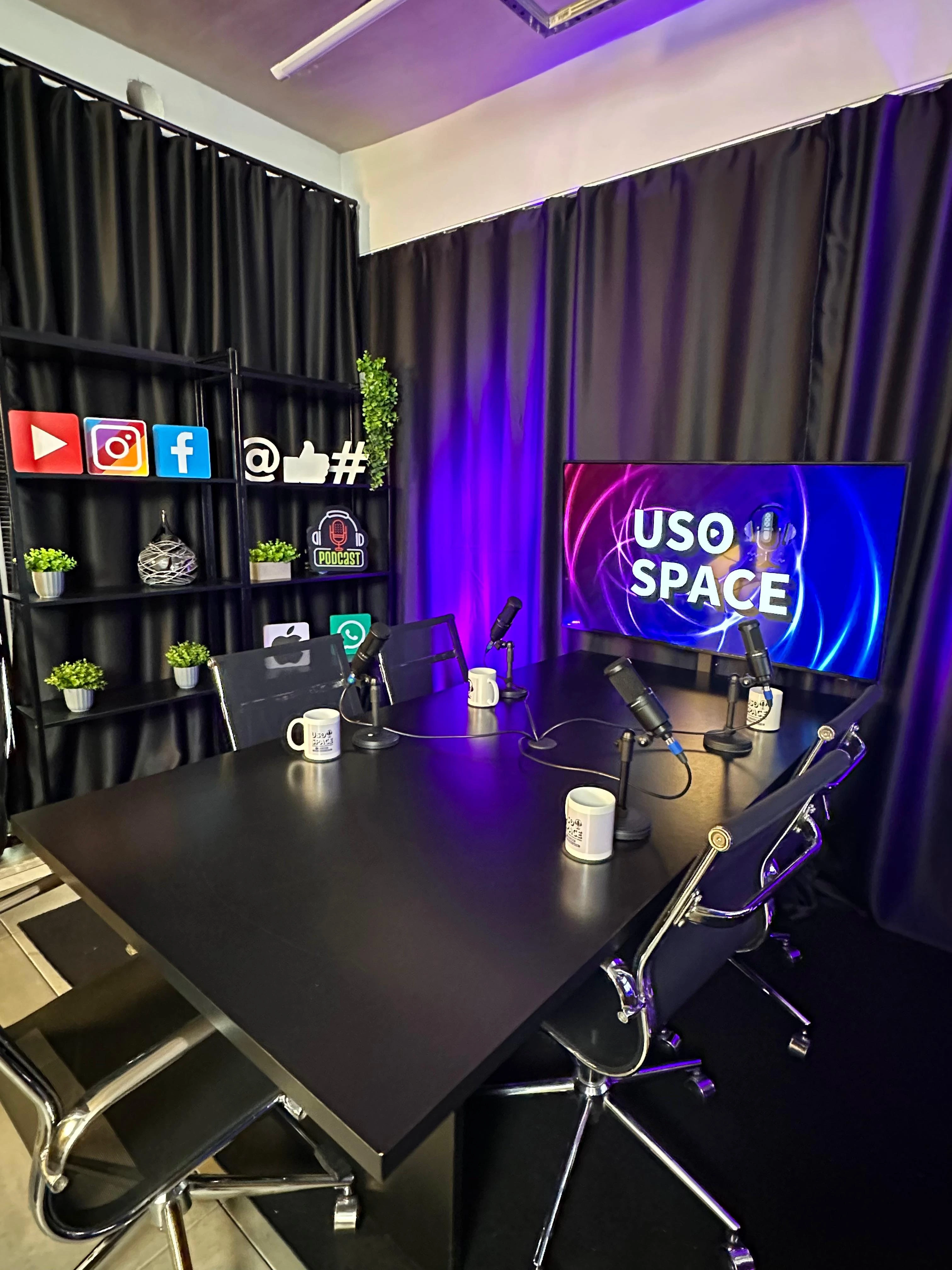 Foto do estúdio Black